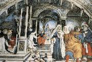 Filippino Lippi Scene from the Life of St Thomas Aquinas oil painting